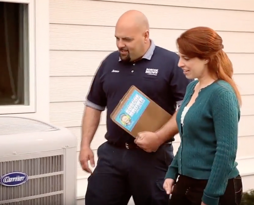 Roscoe Brown Heating and Cooling video