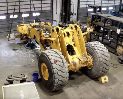 Volvo Construction Equipment Refurbishment Time Lapse video