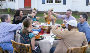 Ingles Table Family Gathering